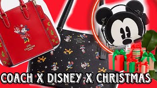 COACH DISNEY X COACH OUTLET CHRISTMAS HANDBAGS COACH DISNEY COLLECTION COACH MICKEY MOUSE