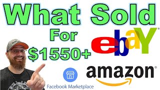 What's selling on eBay right now! $1550+ Sales