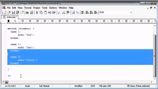 Beginner PHP Tutorial - Lesson №28 - switch Statement