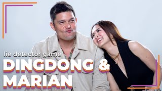 Dingdong Dantes and Marian Rivera Play a Lie Detector Drinking Game | Filipino |