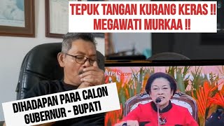 DETIK DETIK MEGAWATI MURKA GARA GARA TEPUK TANGAN GAK KERAS !!