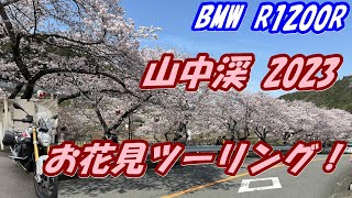 BMW R1200Rで行く「山中渓花見ツーリング」レッツゴー！！