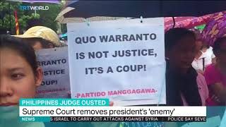 Philippine Supreme Court removes top judge