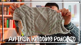 An Irish Knitting Podcast: Cable Sweaters knitted in the round and other bits