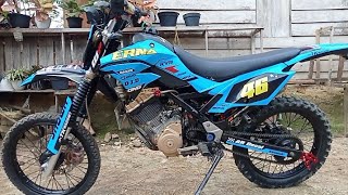 Modifikasi Satria Fu 150 Menjadi KLX