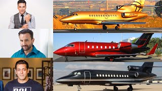 10 Most Luxurious and Expensive Private Jet Of Bollywood Celebrity's 2023 | Salman Khan