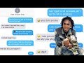 YNW MELLY "MURDER ON MY MIND" LYRIC TEXT PRANK ON OLD CRUSH FROM COLLEGE!!!