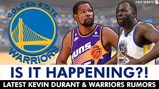 Warriors Rumors: Kevin Durant RETURNING to GSW After Reportedly NOT HAPPY With P
