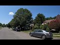 driving in beautiful suburban neighborhoods marlboro new jersey 🇺🇸 4k