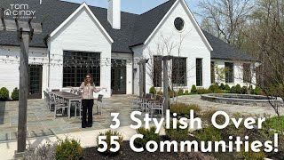 3 Stylish Over 55 Communities in Northern Virginia! | #tomandcindyhomes show episode 158