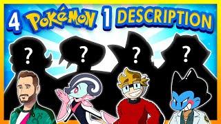 4 Artists Design Pokemon From The Same Description #7