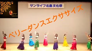 2019年 サンライフ北島文化祭 徳島【ベリーダンスエクササイズ・大野留美】