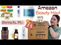 Huge Amazon Beauty Haul | Affordable Amazon Haul Starting ₹99 | Saru's Empire