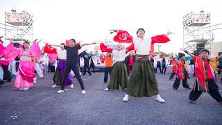 [4K] 総踊り『祭花-MATSURIBANA- / 晴れルヤ！』　にっしん夢まつり 2023