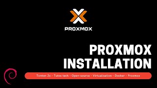 Les Tutos - Proxmox No 1: Installation, configuration, création stockage et VM - (CE*)
