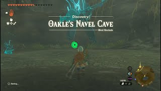 Legend of Zelda Tears of the Kingdom: Oakle's Navel Cave Gameplay Walkthrough