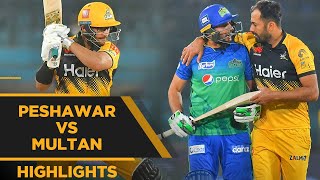 Peshawar Zalmi vs Multan Sultans | Full Match Highlights | Match 27 | HBL PSL 2020 | MB2E