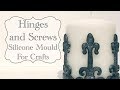 Hinges and Screws Mould For Crafts