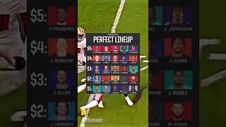 Build the perfect lineup with 15$  #football #nfl ￼