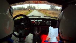 6 Rajd Czechowicki | Bugajski / Chojecki | Fiat 126 p - WODOWANIE !!!  [MotoRecords.pl]