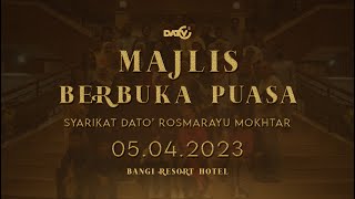 [4K] Majlis Berbuka Puasa Group Of Companies Dato' Rosmarayu Mokhtar 2023