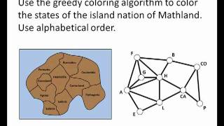 Math for Liberal Studies: The Greedy Coloring Algorithm