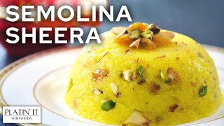 Easy CLASSIC Goan Sheera Recipe | Semolina / Rava Sheera | Dessert Favourites