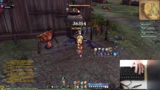 BnS TW / 劍靈: Wind KFM RF keyboard: 風系拳士RF 輸出符鍵頻