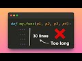 6 Practices to Write Clean Python Functions