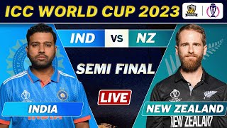 INDIA vs NEW ZEALAND SEMI FINAL MATCH Live SCORES | ICC CRICKET WORLD CUP| IND vs NZ LIVE, NZ 20 OV