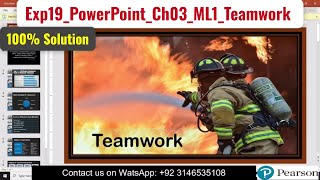 Exp19_PowerPoint_Ch03_ML1_Teamwork | PowerPoint Chapter 3 Mid-Level #pptch3 #powerpointch3 #teamwork