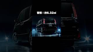 【衝撃】日本一広い車はこれだ！室内サイズランキングTOP10 #shorts