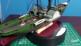 Lindberg Blockade Runner Steam ship 1/160 scale.