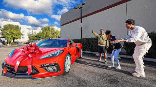 Surprising Tee-Tee & Aries With A New Car | SERIOUSLY THIS TIME 😭 NO CAP