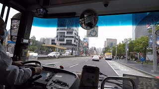 台北公車 棕7 搭車實況 捷運新店區公所站(北新)➔捷運市政府站