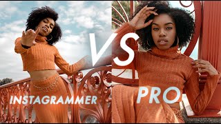 Influencer vs Pro Photographer