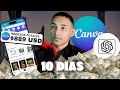 Logre GANAR dinero con canva y Hotmart.....