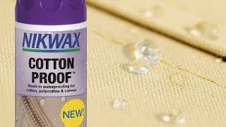 Dutch: Nikwax Cotton Proof Productoverzicht