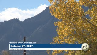 Inside Boulder News- October 27, 2017