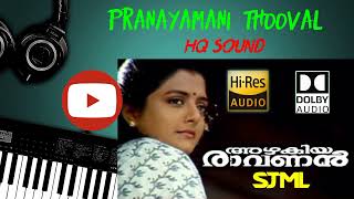 Pranayamani Thooval Pozhiyum | Song | Azhakiya Ravanan | Sujatha Mohan | Vidyasagar | DOLBY AUDIO