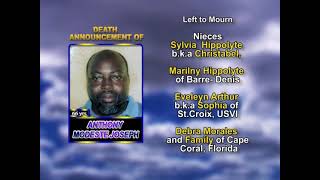 Anthony Modeste Joseph long