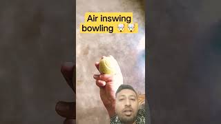 air inswing bowling tips || how to swing the ball in air #shorts  #ytshorts @sandykashorts