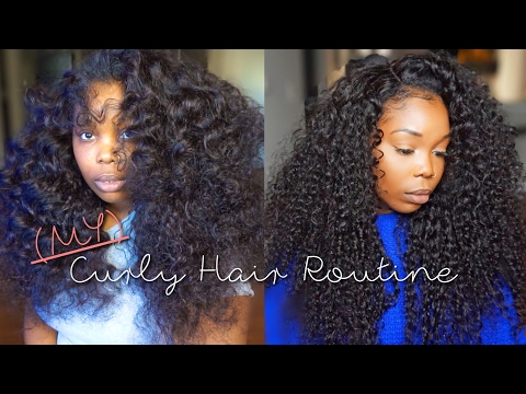 CURLY HAIR ROUTINE | How I Revive My Curly Hair Extensions CURLY HAIR ROUTINE | How I Revive My Curly Hair Extensions