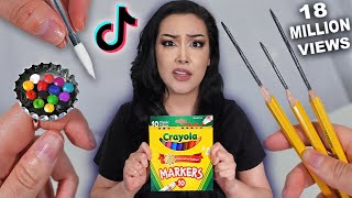 I Tested UNHINGED Viral Art Supplies & Techniques