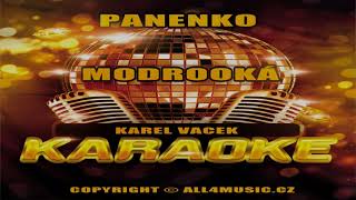KJ0724 KAREL VACEK-Panenko Modrooká (Karaoke verze)