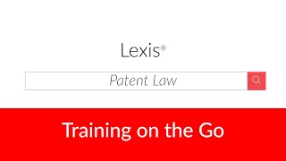 Patent Law on Lexis®