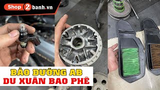 Bảo dưỡng xe AB 2020 tiết kiệm xăng, lên ga mượt tại Shop2banh.vn