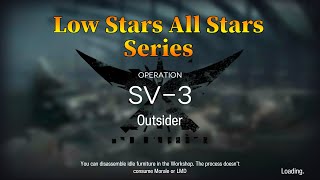 Arknights SV-3 Guide Low Stars All Stars