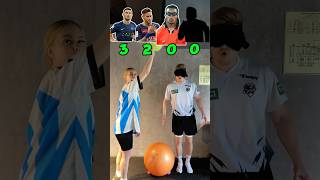 HIGH JUMP VS 4 POPULAR FOOTBALLERS | WHO JUMPS BETTER ?🤔😱 #challenge #football #foryou #funny