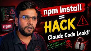 npm Axios hack + Claude code source leak explained